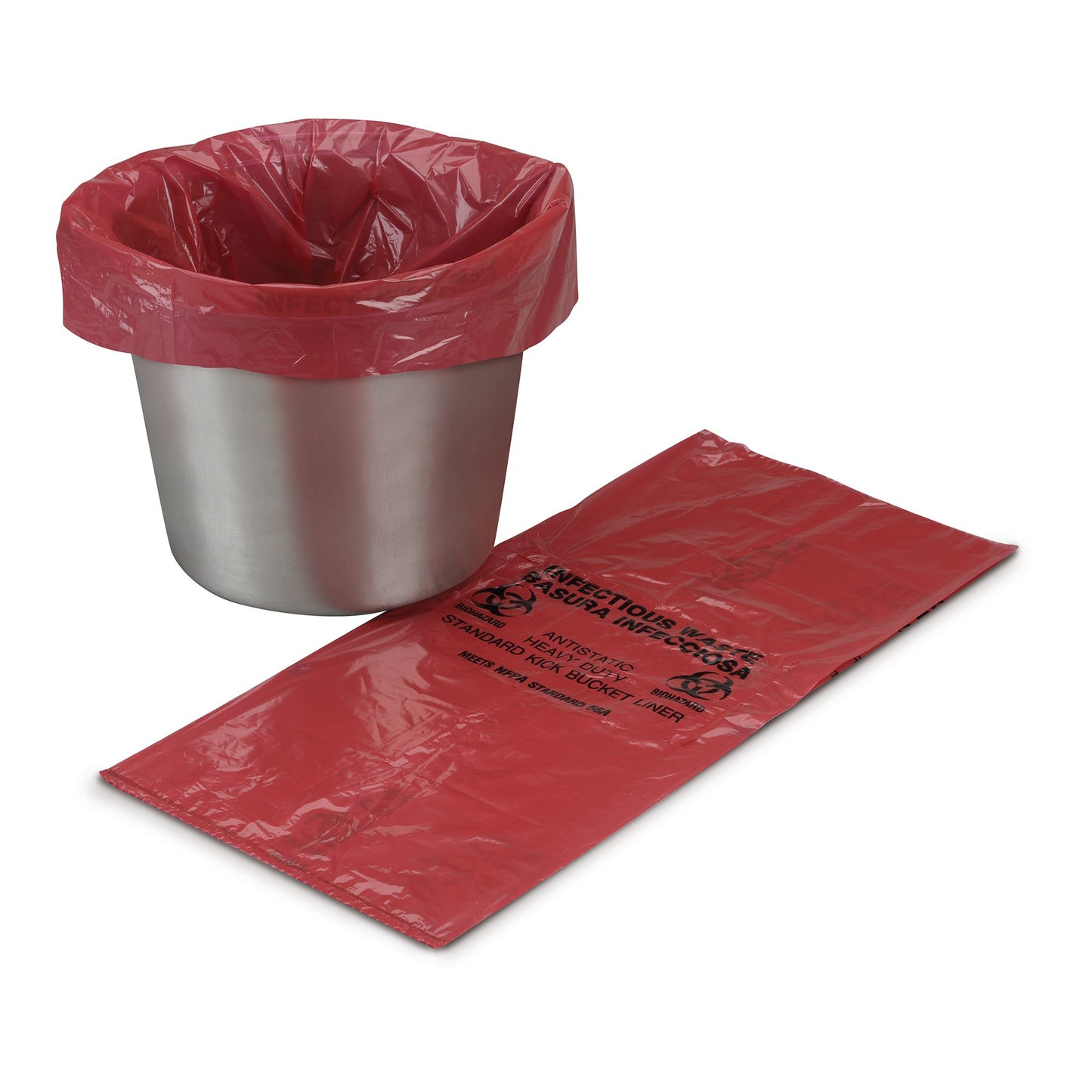 LINER, KICK BUCKET ANTISTATICRED