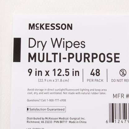 WIPE, DRY MULTI PURP 9X12.5