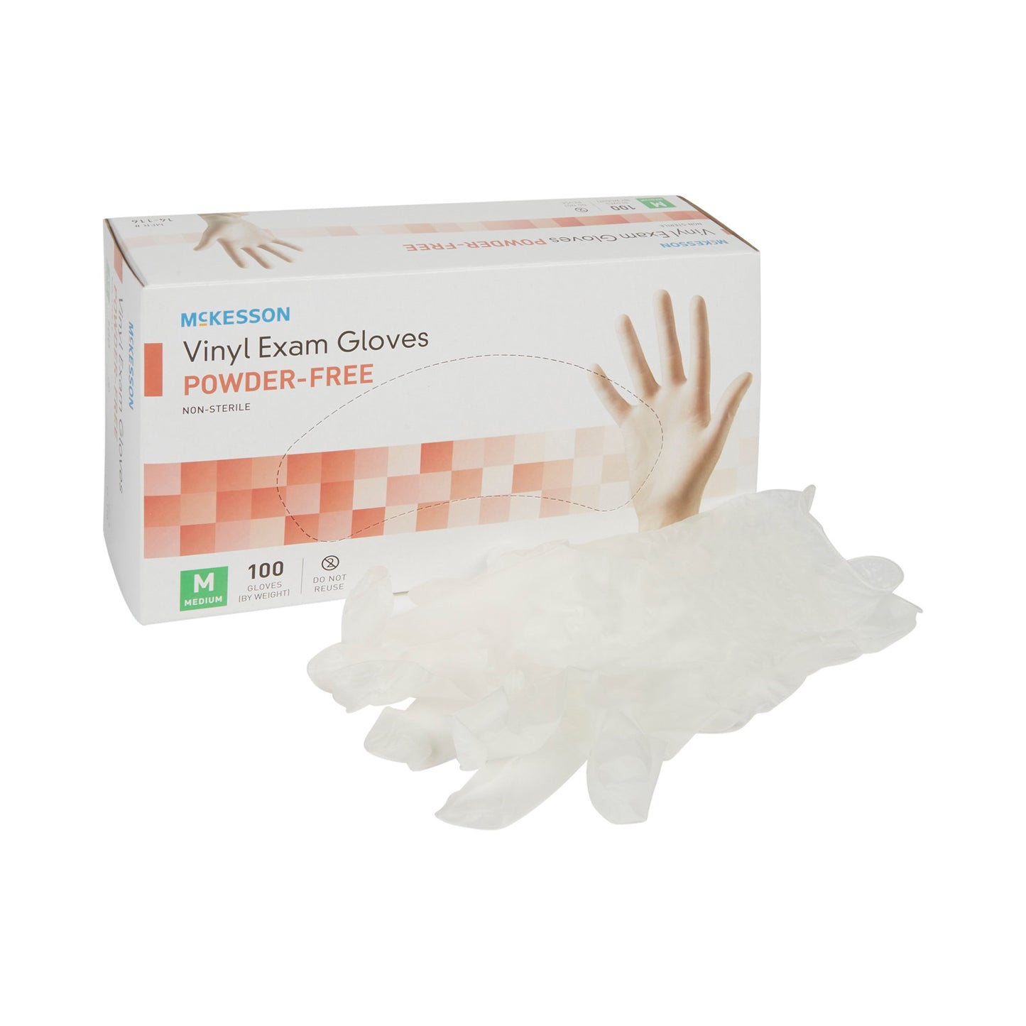 GLOVE, EXAM VNYL MED N/S