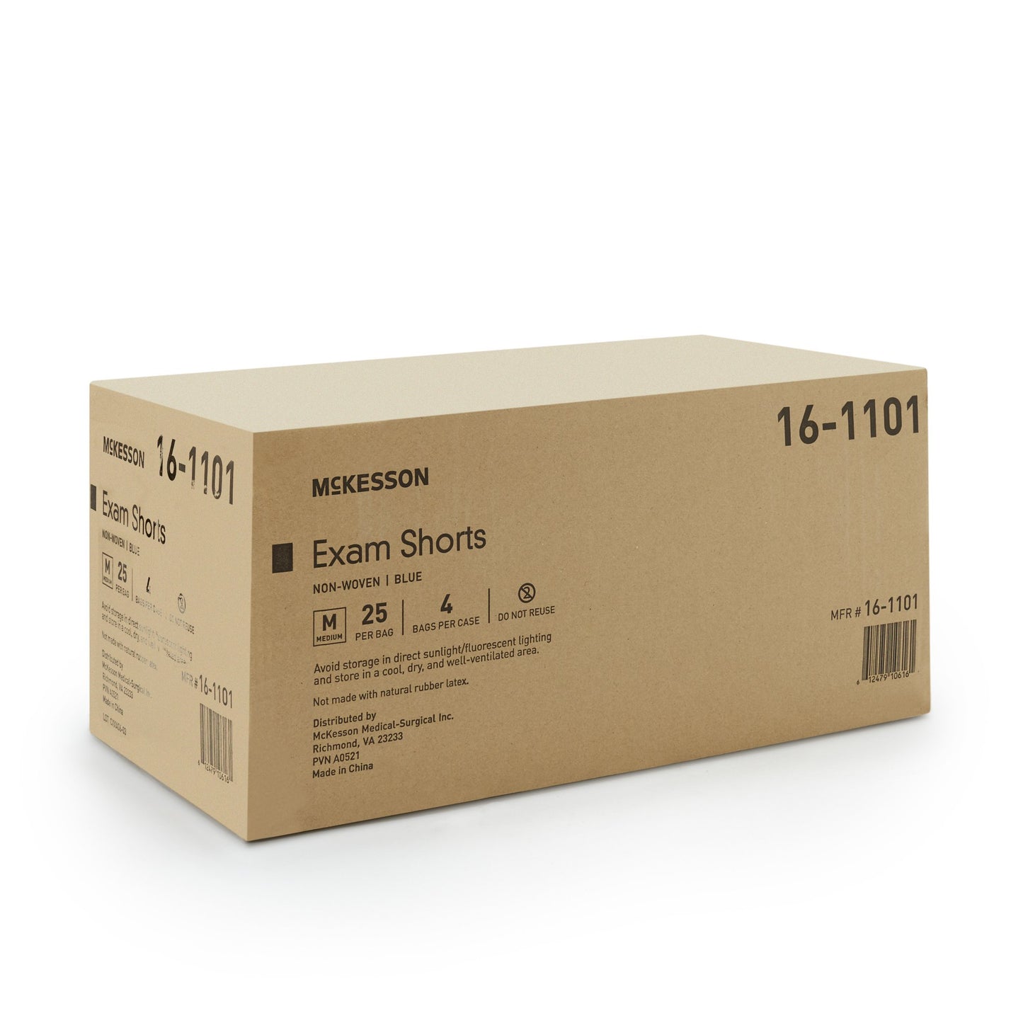 SHORTS, EXAM ORTHO BLU MED 28"-35"