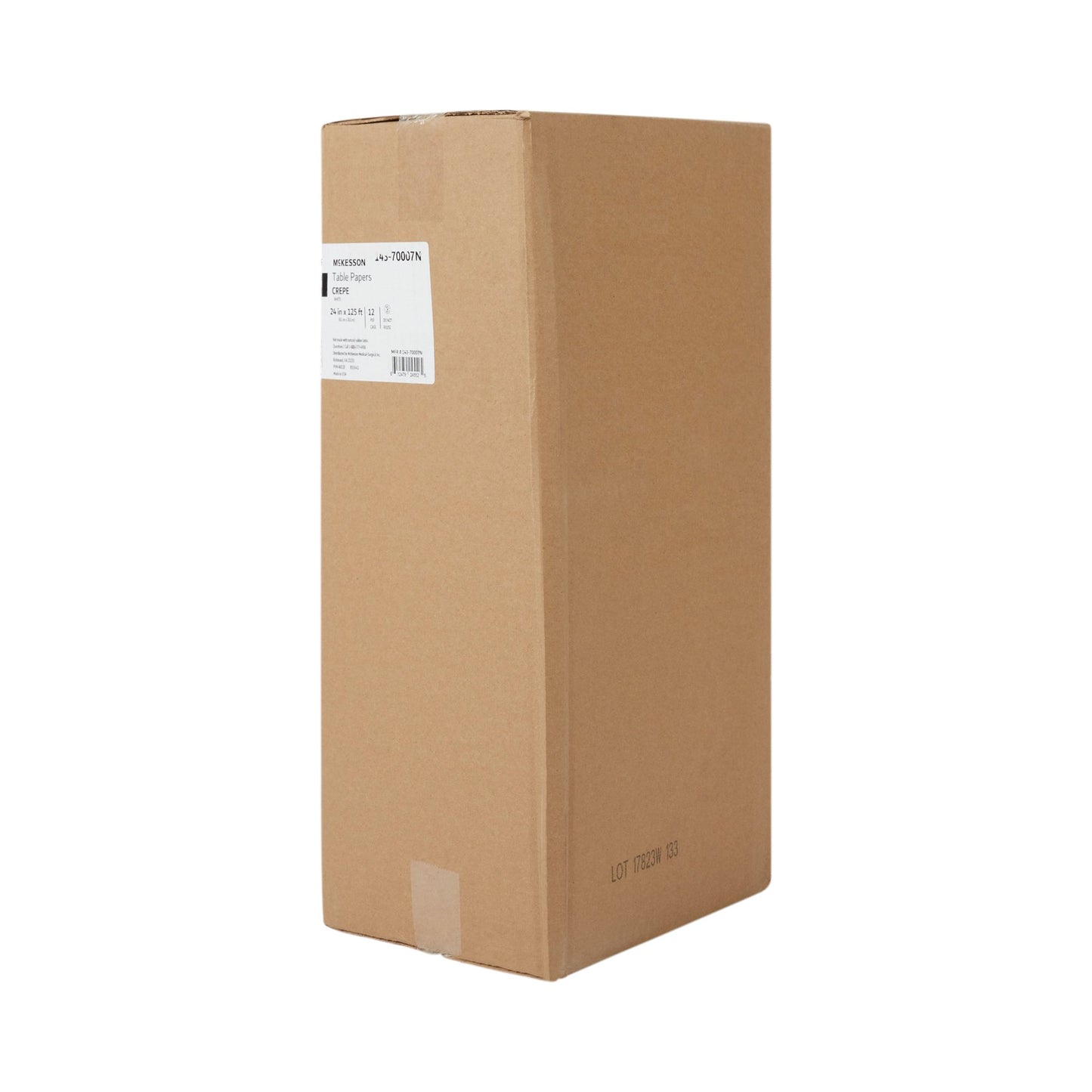 PAPER, TABLE CREPE WHT 24"X125'
