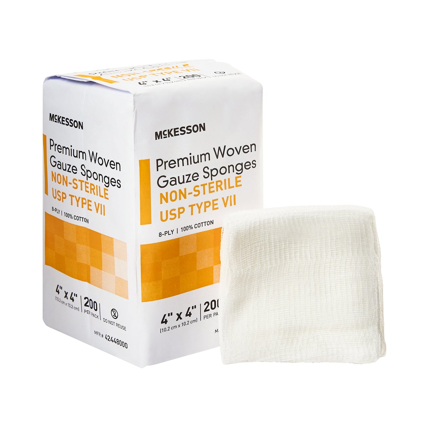 SPONGE, GAUZE TYPE-VII 8PLY N/S 4"X4"