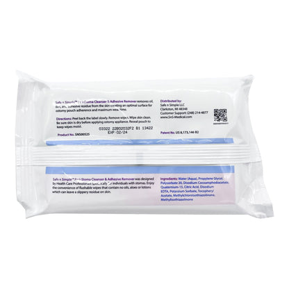 WIPE, ADHSV REMOVER PERI-STOMA