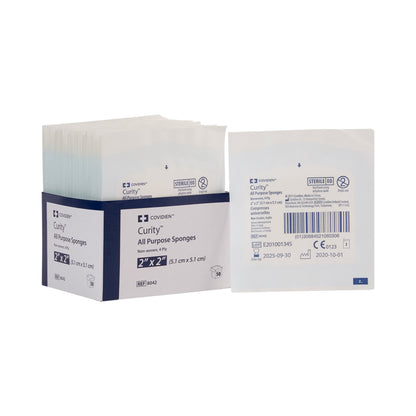 SPONGE, GAUZE CURITY STR 2"X2"