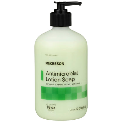 SOAP, ANTIMICRO LOTION ALOE W/PUMP 18OZ