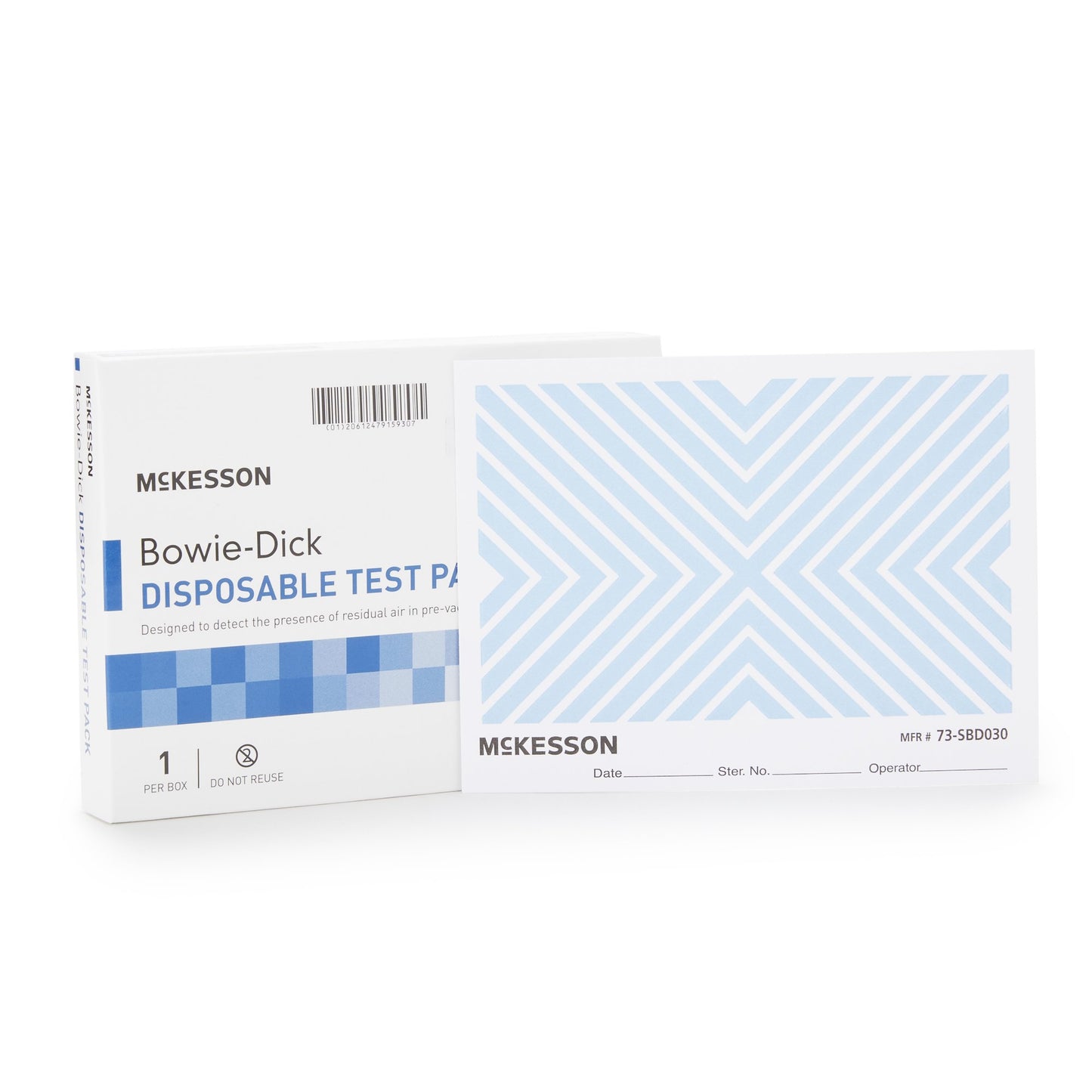 TEST PACK, BOWIE-DICK DISP