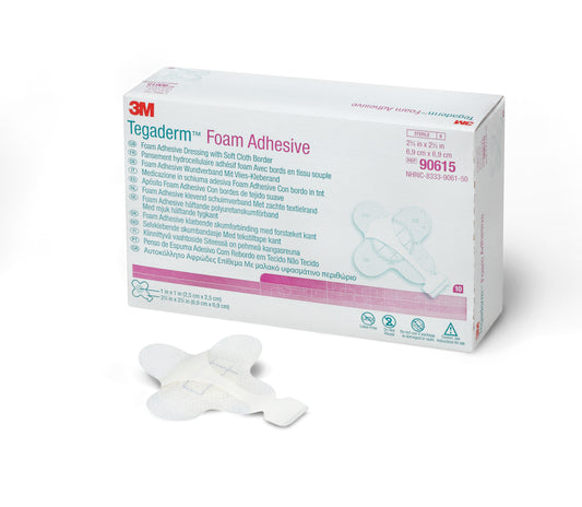 DRESSING, TEGADERM FOAM WRAP 23/4X2 3/4