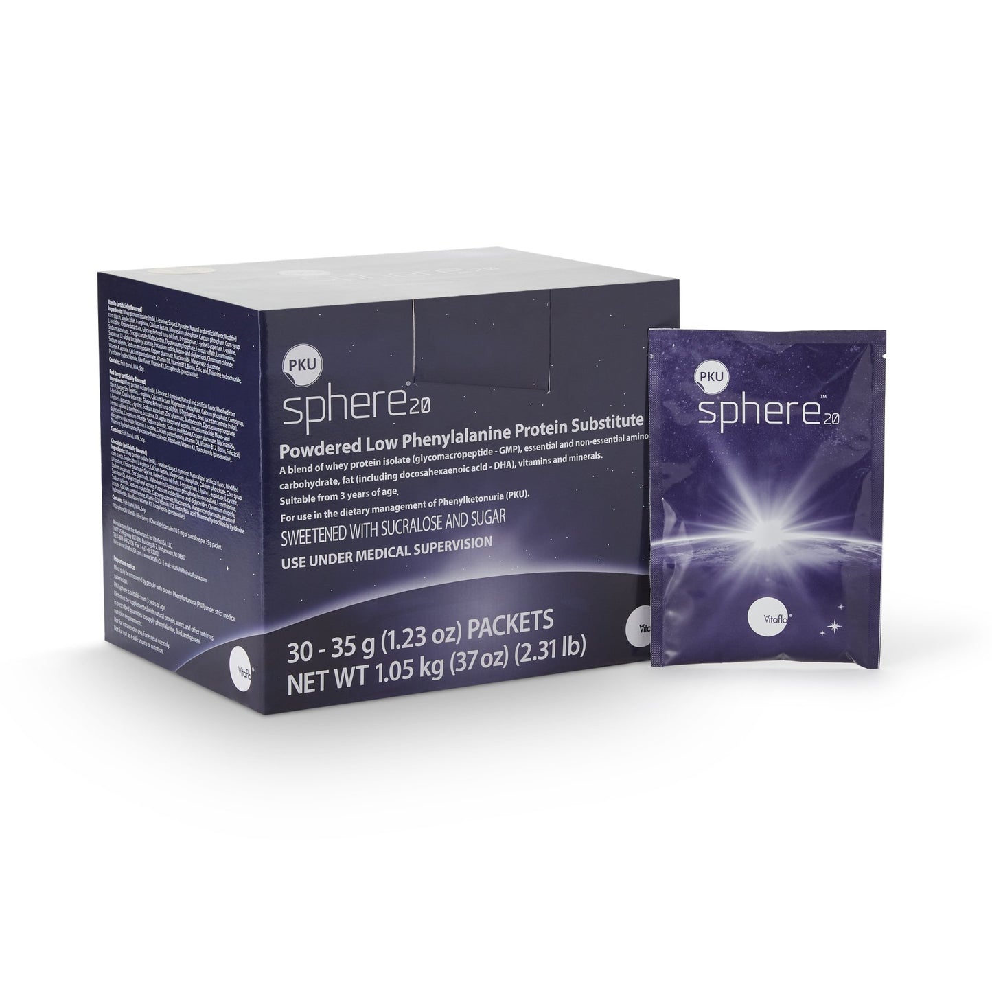 SUPPLEMENT, PKU SPHERE20 VANILLA 35G