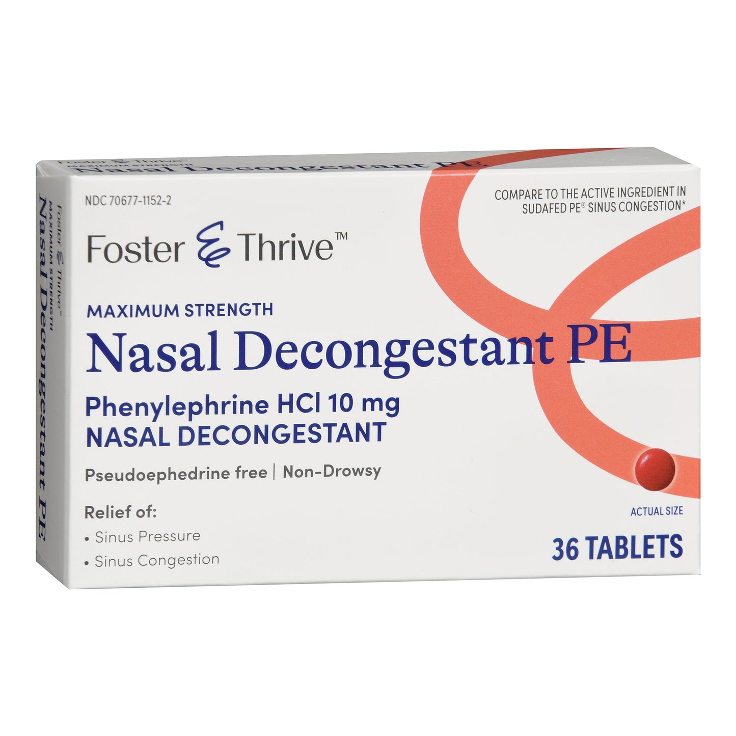NASAL DECONGESTANT PE, TAB FTSM 10MG