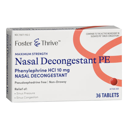 NASAL DECONGESTANT PE, TAB FTSM 10MG