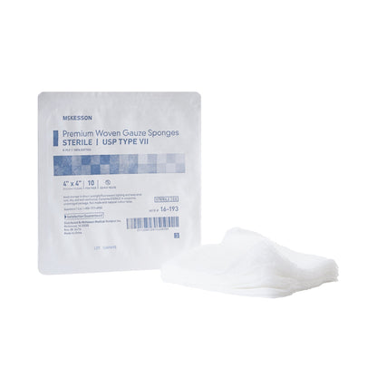 SPONGE, GAUZE TYPE-VII 8PLY STR 4"X4"