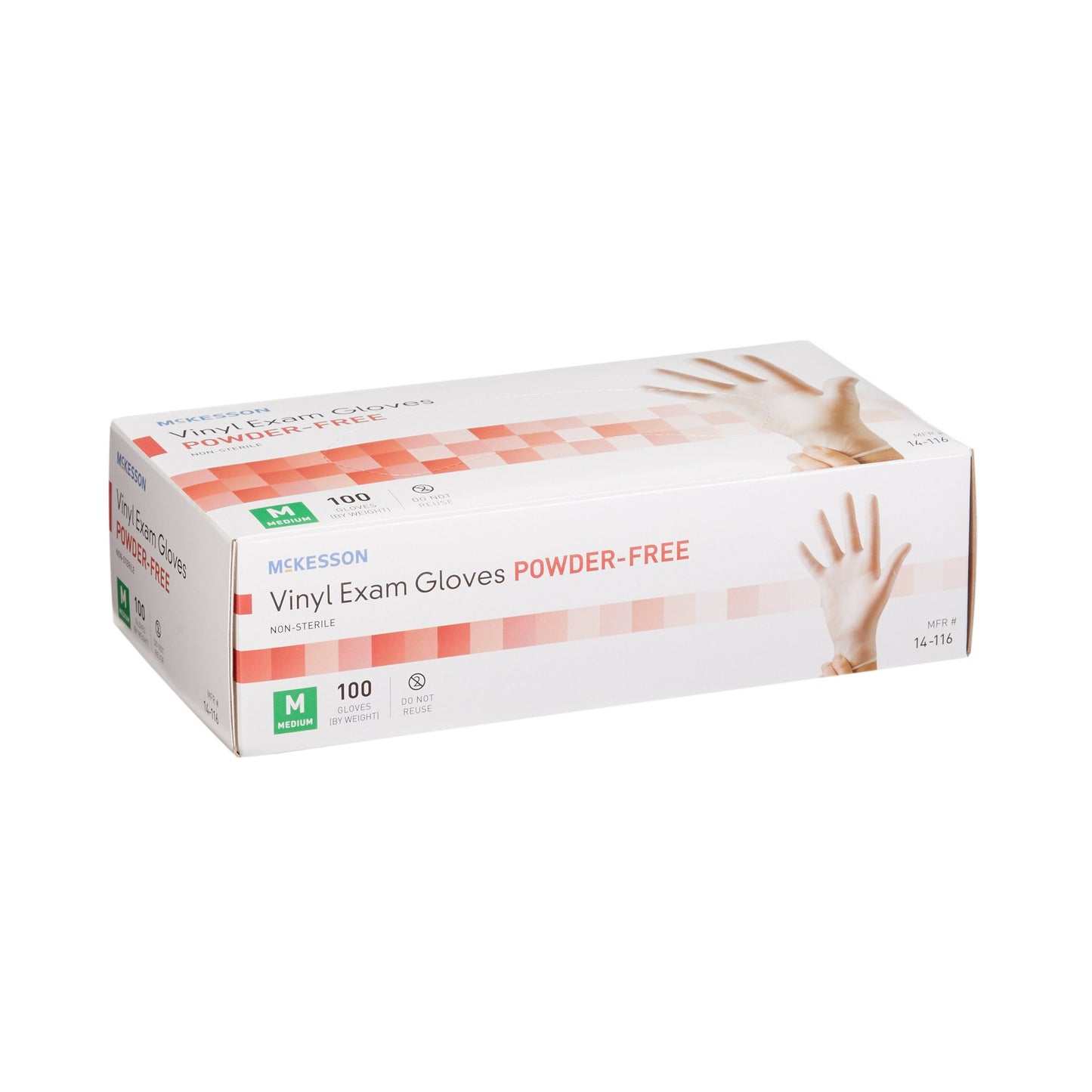 GLOVE, EXAM VNYL MED N/S