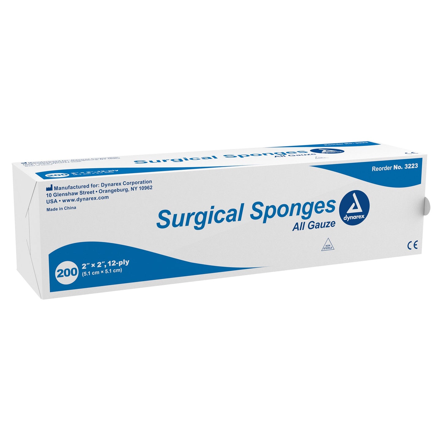 SPONGE, GAUZE 12PLY 2X2"