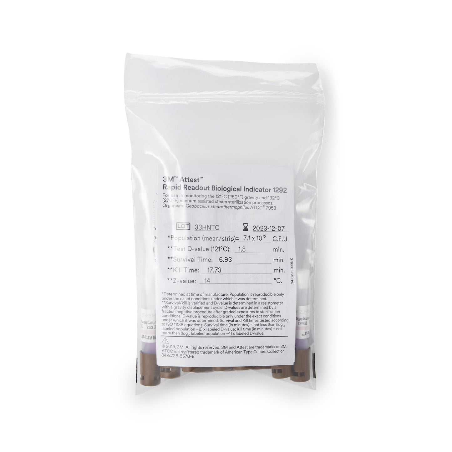 PACK, RAPID ATTEST 5 STEAM PLUS TEST