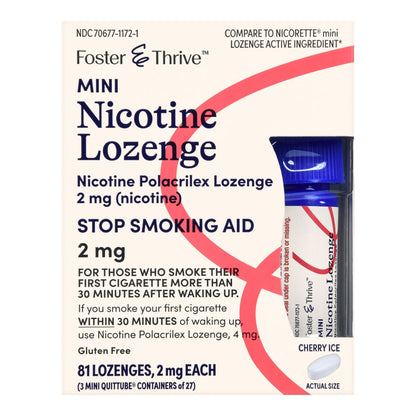 NICOTINE, LOZ FT SM MINI CHERRY ICE 2MG
