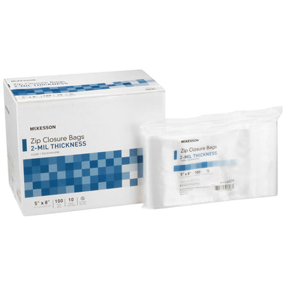 BAG, ZIP LOCK 5"X8"