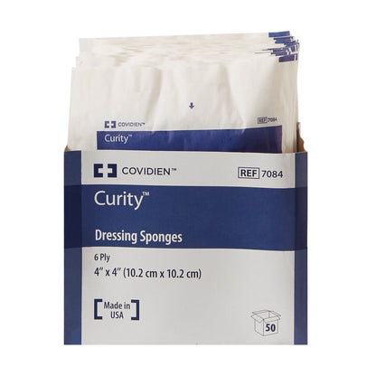 GAUZE, NON WOVEN ALL PURPOSE SPONGES 4X4" 6PLY