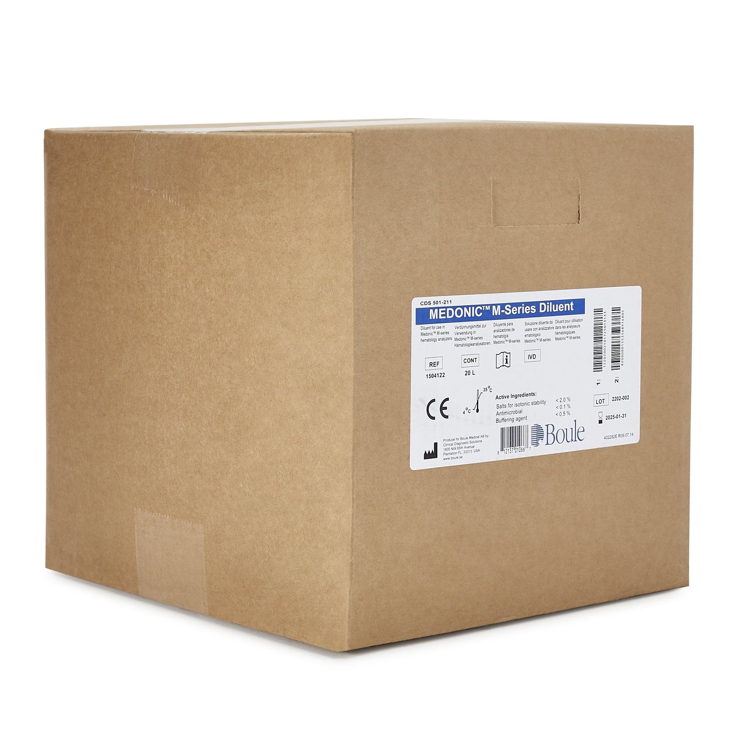 DILUENT, M-SERIES 20LITER BULKCLINIC