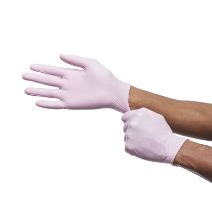GLOVE, EXAM NTRL LG N/S PNK 3.0