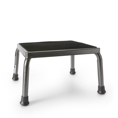 STOOL, FOOT DLX SILVER VEIN FINISH DRVMED