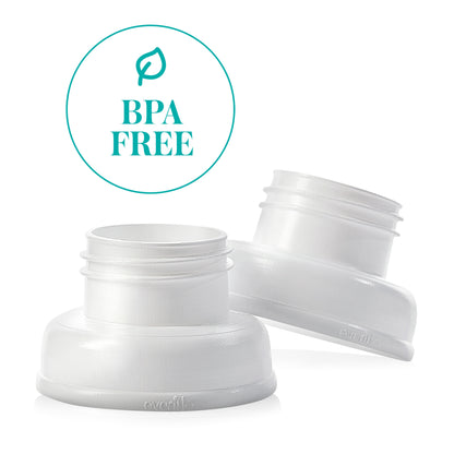 ADAPTER, PUMP BALANCE+ F/WIDENECK BOTTLE 2PK