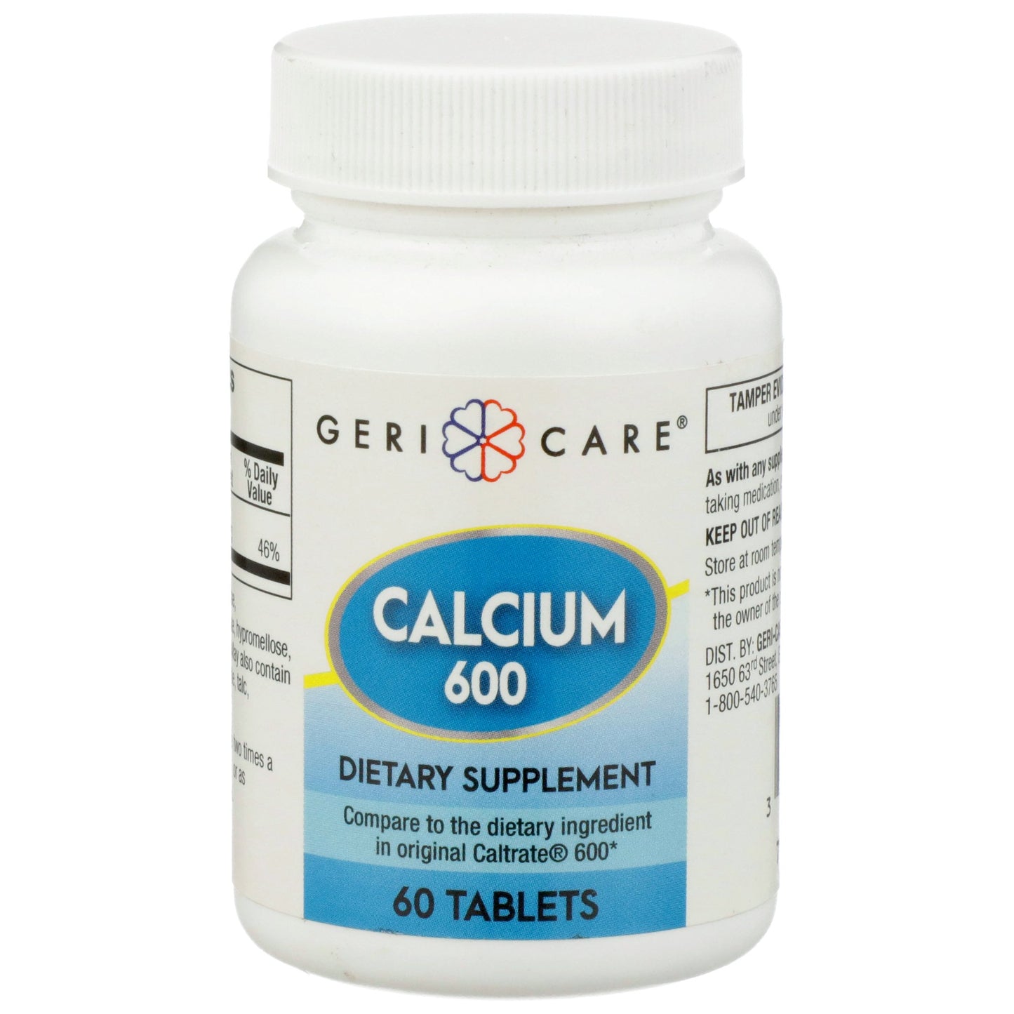 VITAMIN CALCIUM CARBONATE, CAP600MG
