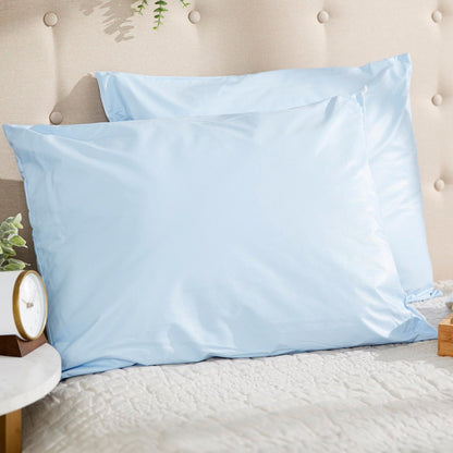 PILLOWCASE, DISP STD BLU 21"X30"
