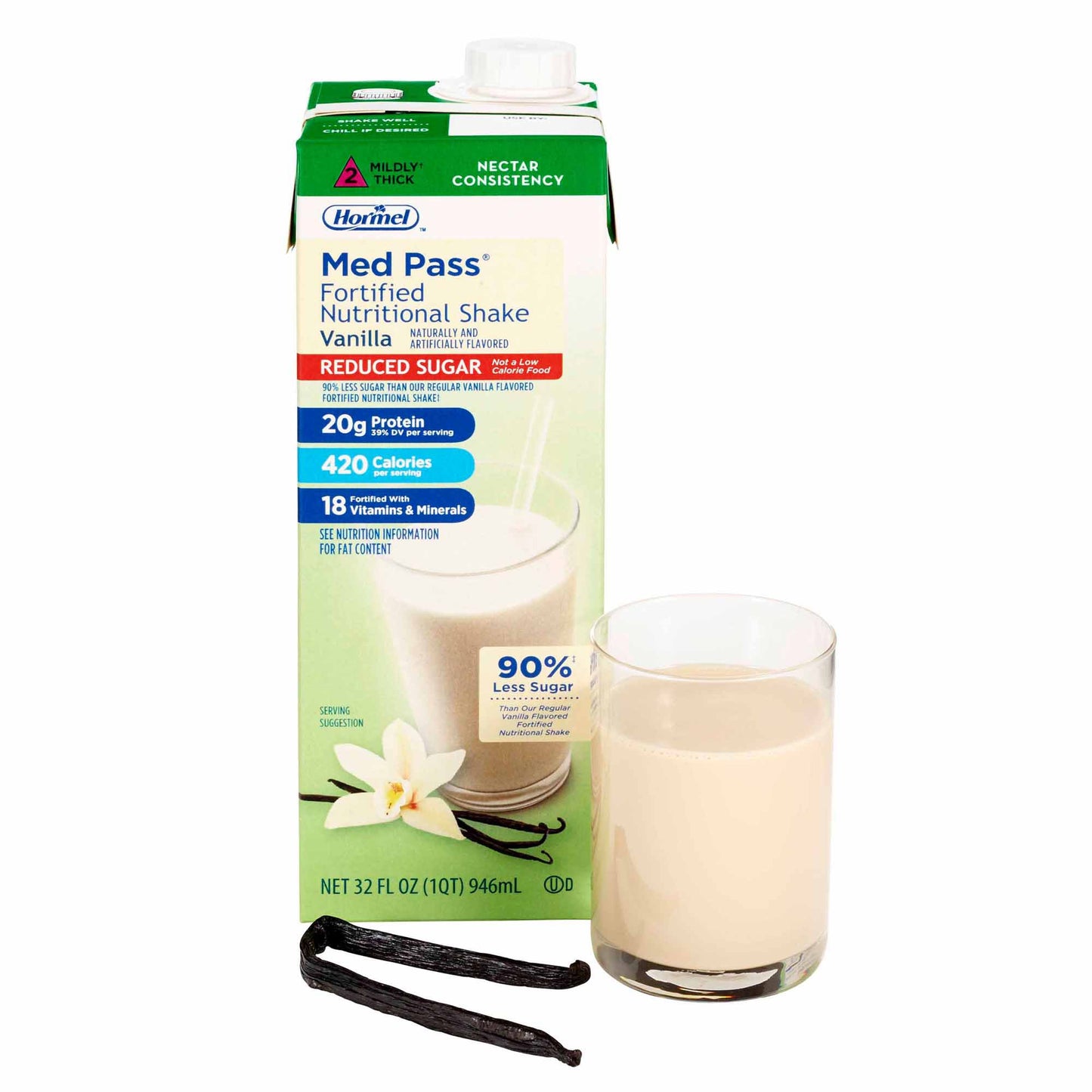 MED PASS, VANILLA 32OZ