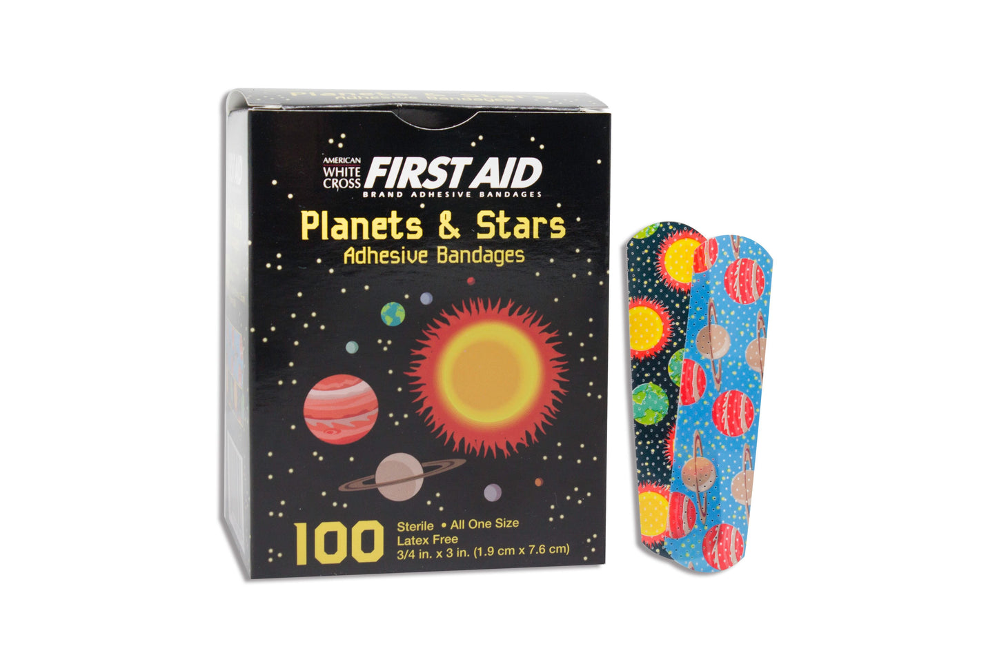 BANDAGE, ADH PLANET/STARS 5/8X2.25"
