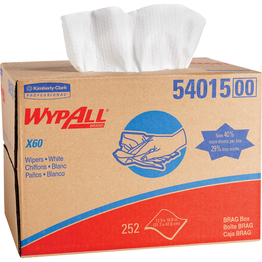 WIPER, WYPALL X60 CLOTHS