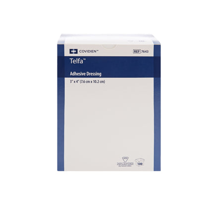 DRESSING, TELFA ADHSV STR 3"X4"