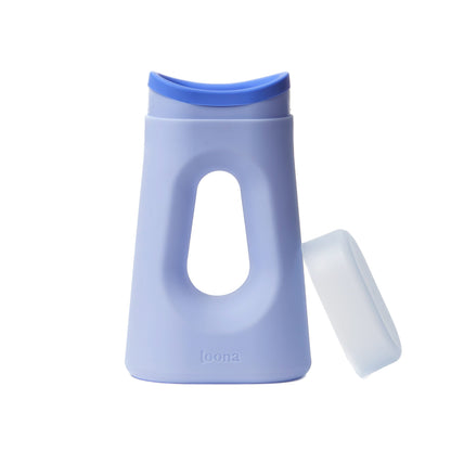 URINAL, PORTABLE F/BEDSIDE & ON-THE-GO LOONA FML BLU