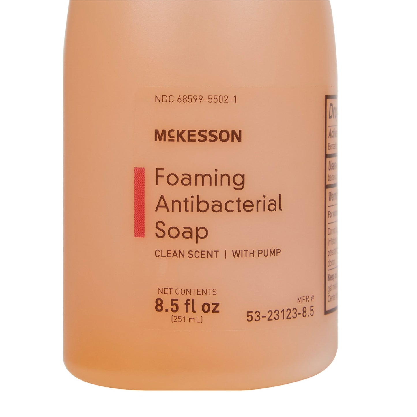 SOAP, MCKESSON FOAMING ANTIB BENZETHONIUM CHLORIDE 8.5OZ