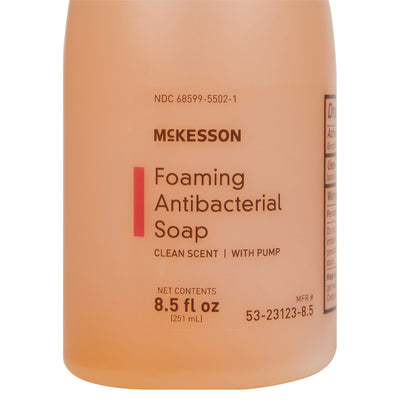 SOAP, MCKESSON FOAMING ANTIB BENZETHONIUM CHLORIDE 8.5OZ
