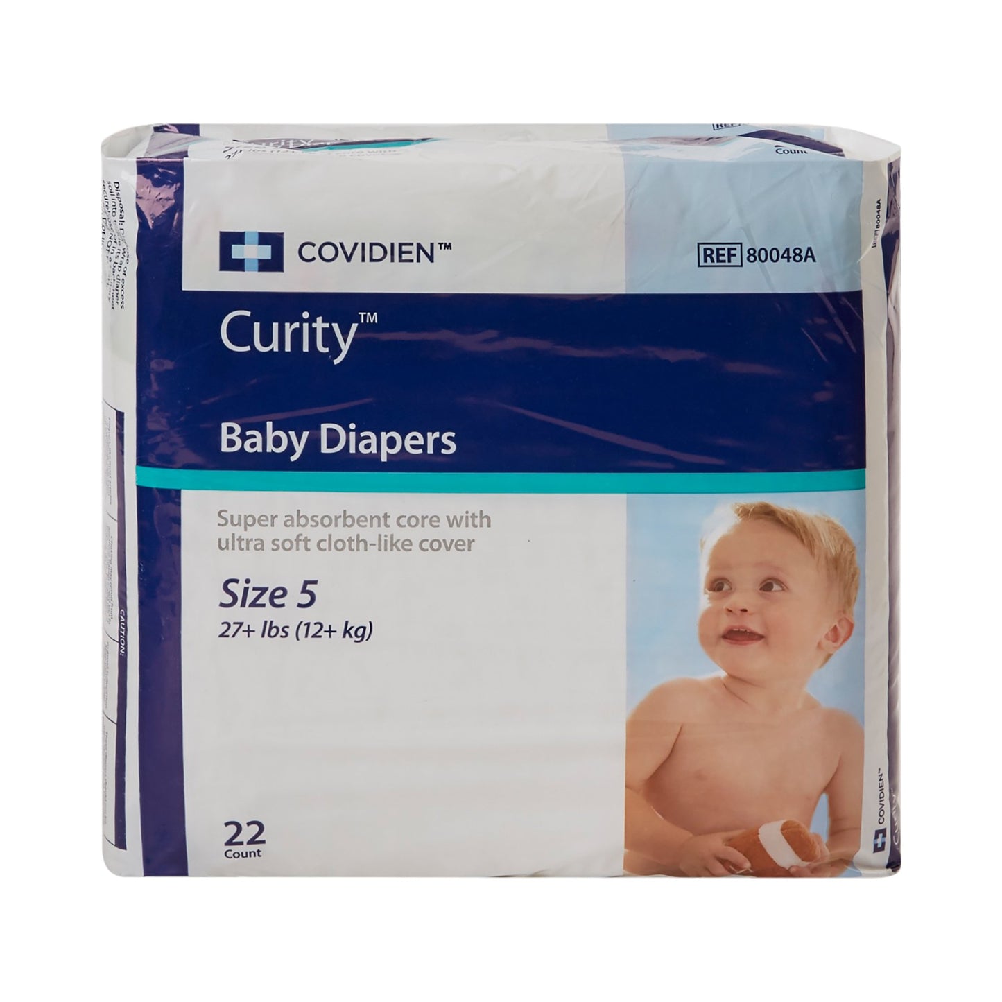 DIAPER, CURITY BABY SZ5 30+LB