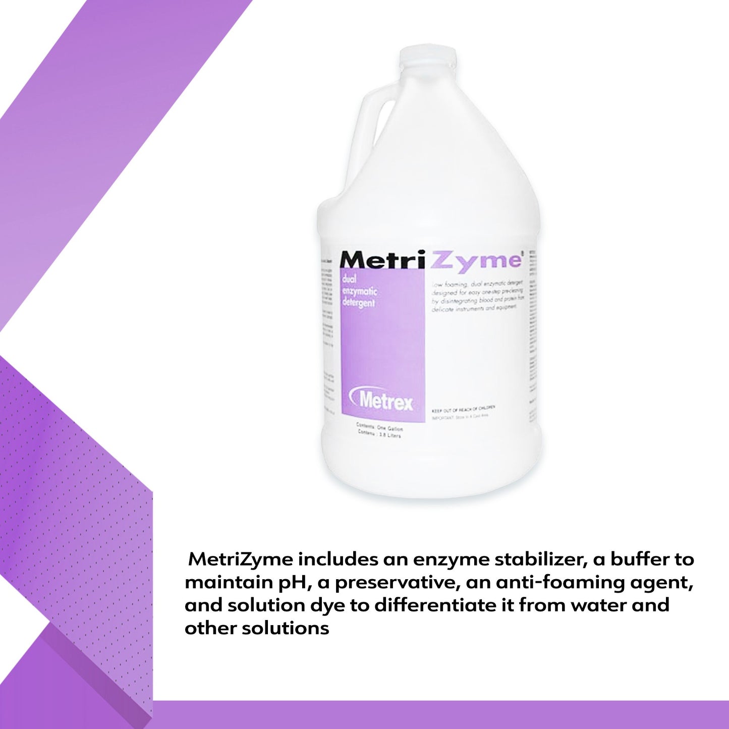 DETERGENT, ENZYMATIC METRIZYMEGL