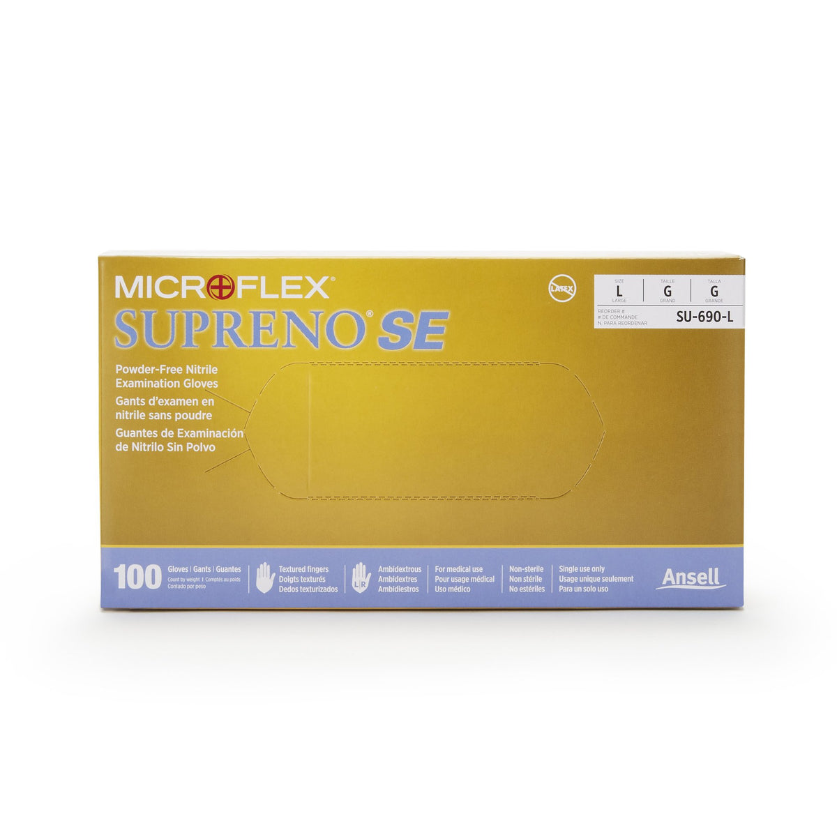 GLOVE, EXAM NTRL LG N/S