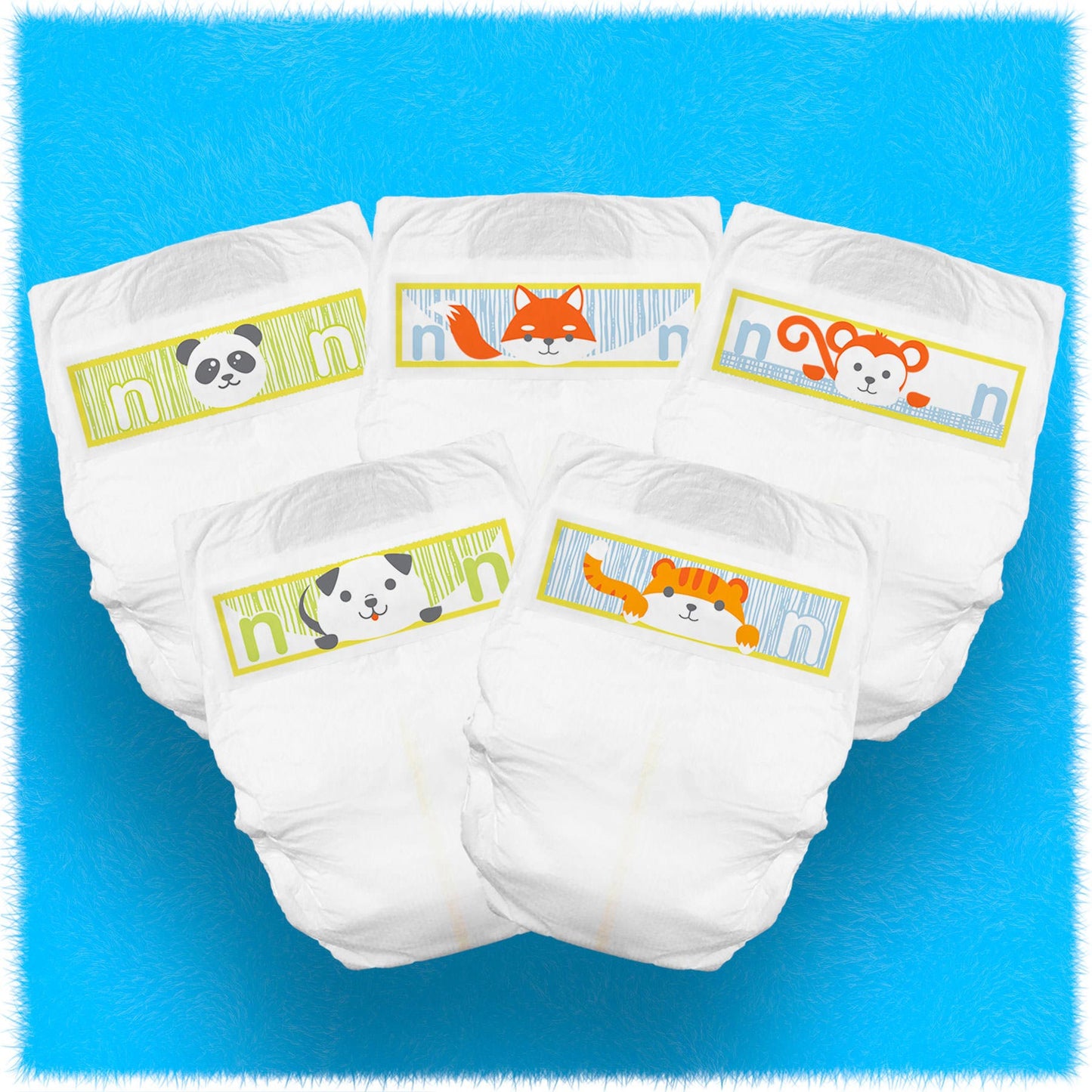 DIAPER, BABY CUTIES NEW BORN