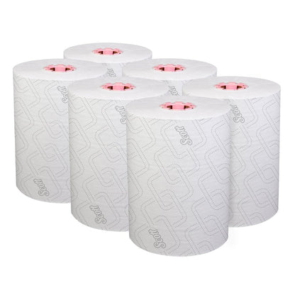 TOWEL, PAPER SCOTT SLIMROLL WHT 580'