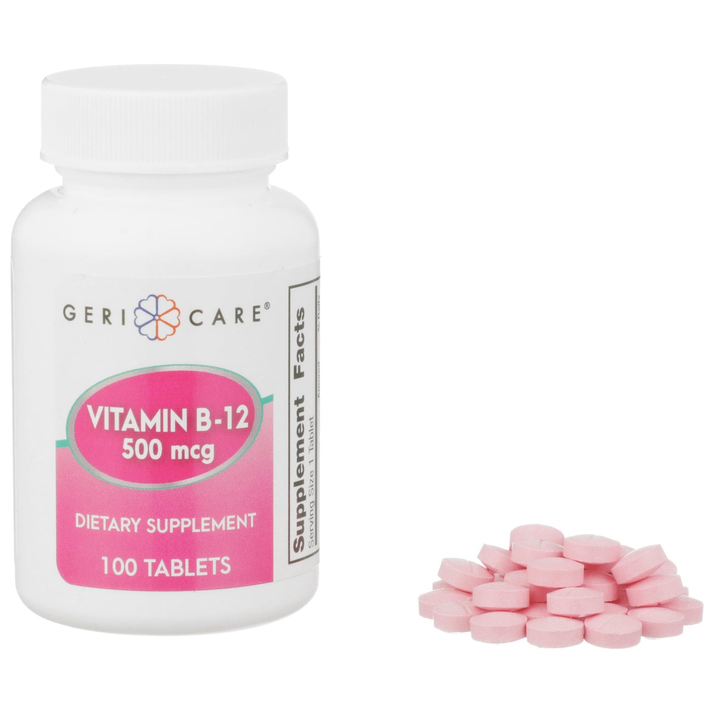 VITAMIN B-12, TAB 500MCG