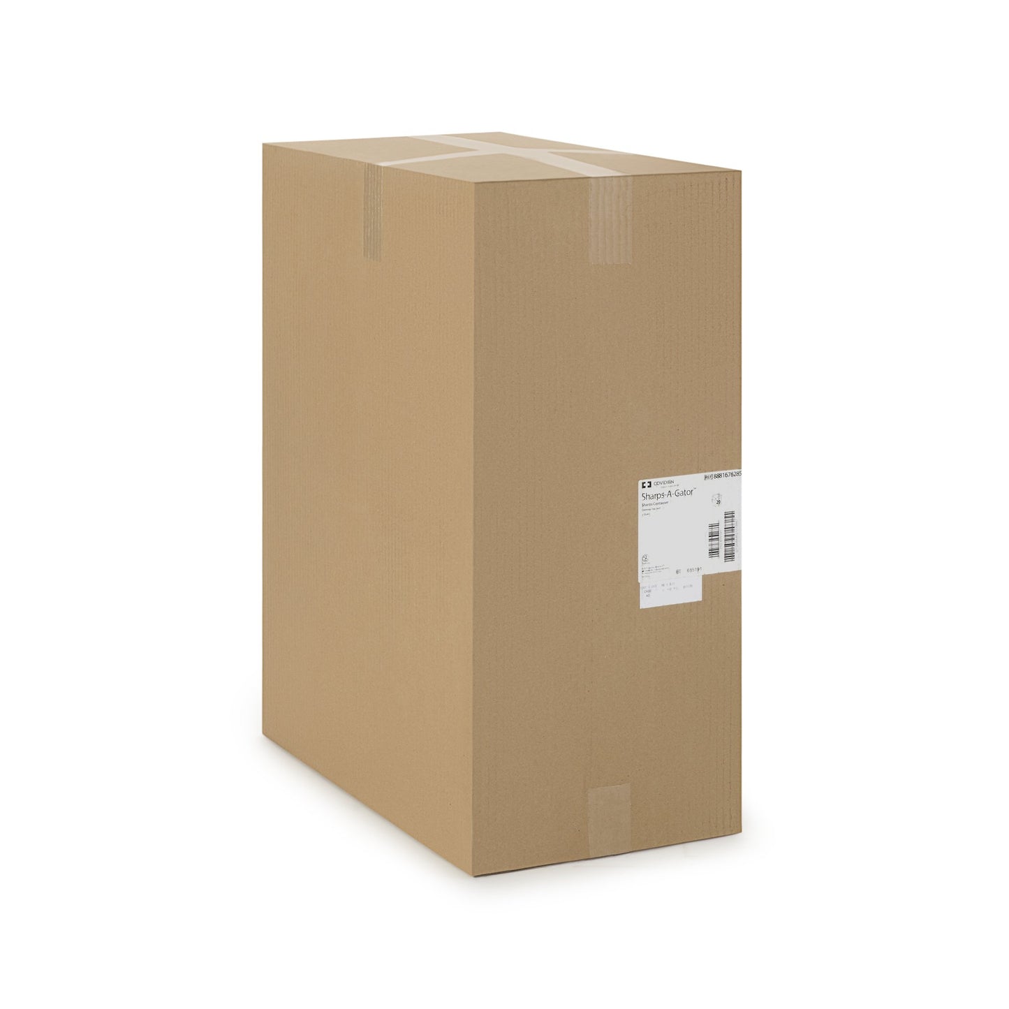 CONTAINER, SHARPS RED 8QT