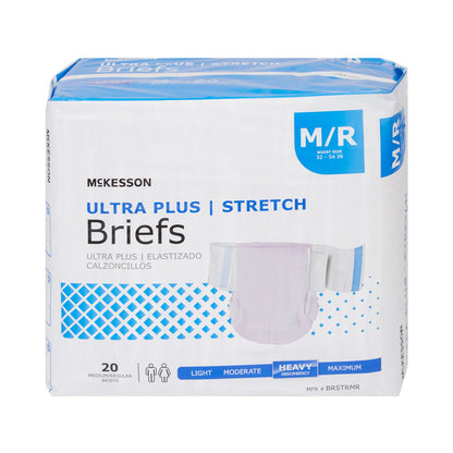 BRIEF, TAB CLSR ULTRA PLUS MED/LG 32-54