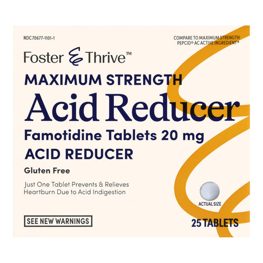 FAMOTIDINE, TAB FT ACID REDUCER SM 20MG