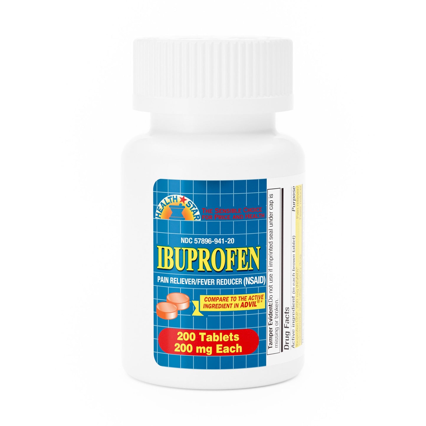 IBUPROFEN, TAB 200MG