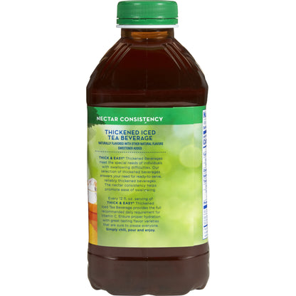 THICKENER, THICK & EASY TEA NECTAR 46OZ