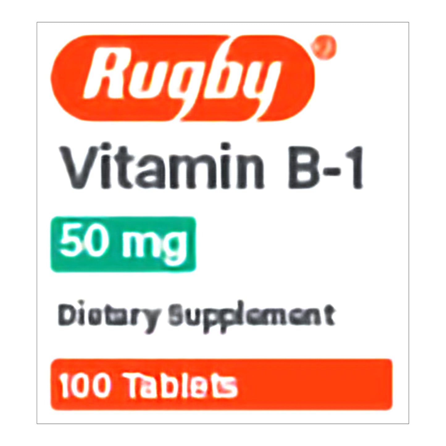 VITAMIN B-1, TAB 50MG