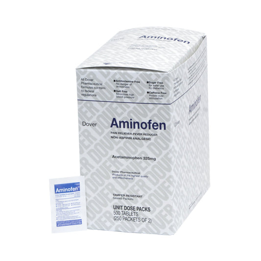 AMINOFEN/ACETAMIN TAB 325MG 250 X 2 UD BX MEDPRO