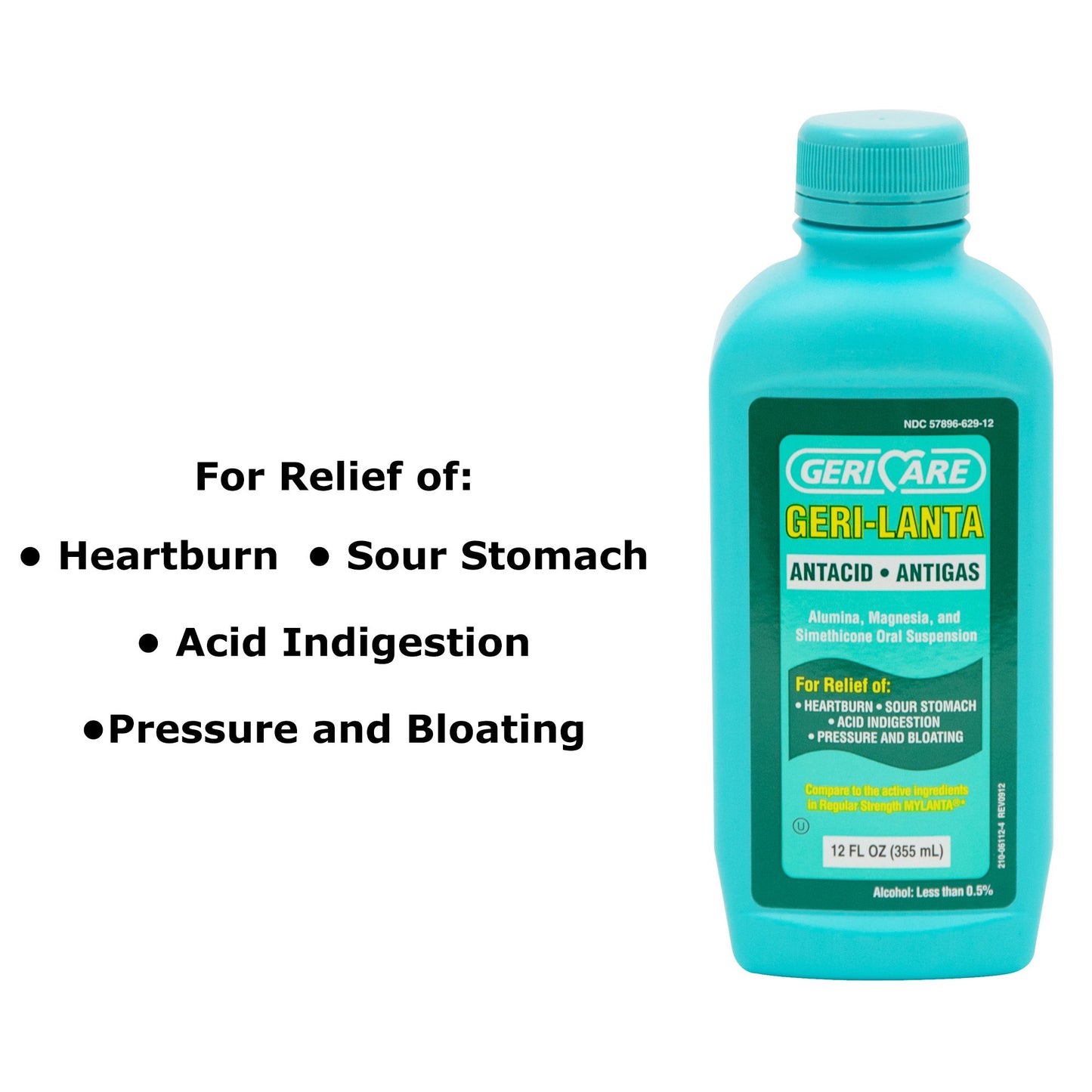 ANTACID, LIQ GERI-LANTA REGULAR STRNTH ANTIGAS 12OZ