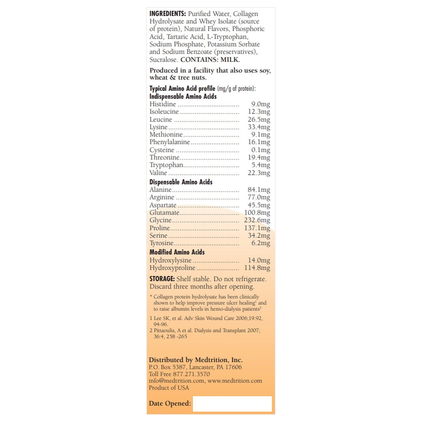 PROTEIN, PROSOURCE NO CARB 30OZ