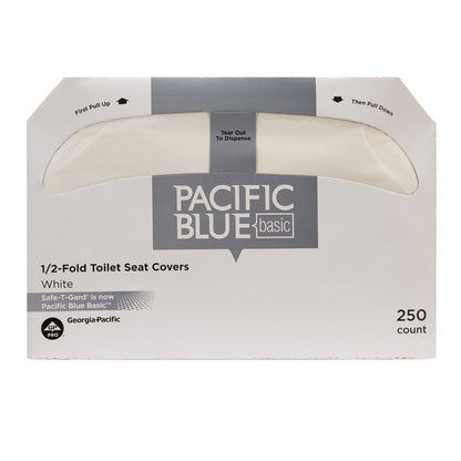 COVER, TOILET SEAT HALF-FOLD WHT